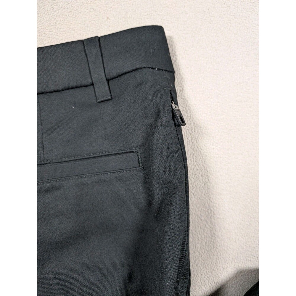 Birddogs Pants Mens 30x30 Unlined Performance Chino Hybrid Golf Commuter Black - Picture 5 of 6